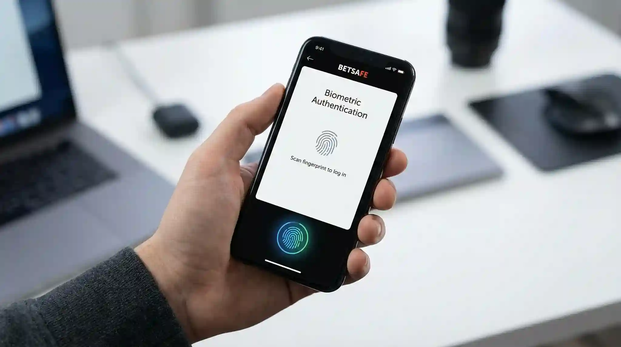 Smartfon z zabezpieczeniami biometrycznymi