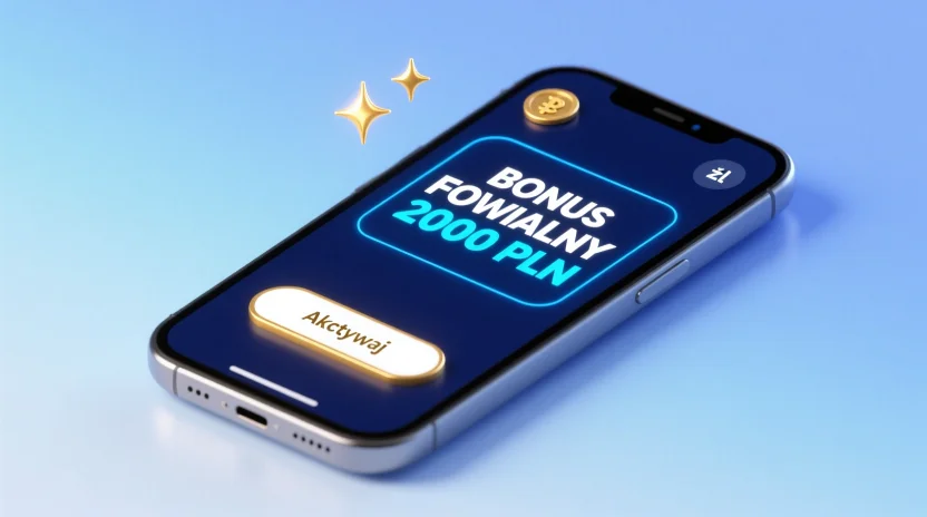 Bonus powitalny u bukmachera 2025 - nowoczesna aplikacja mobilna z ofertą bonusu