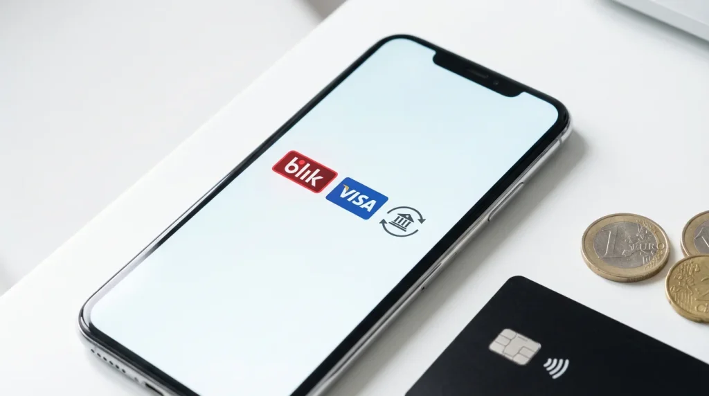 Różne metody płatności elektronicznych na smartfonie
