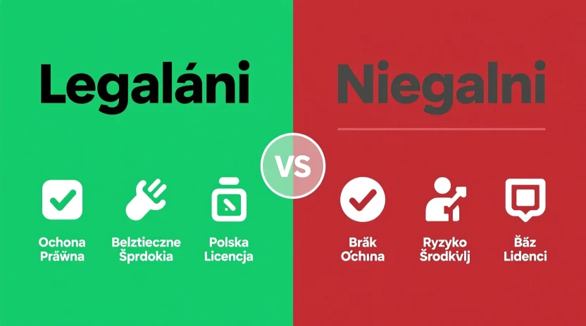 Porównanie legalnych i nielegalnych bukmacherów - różnice w bezpieczeństwie i ochronie prawnej